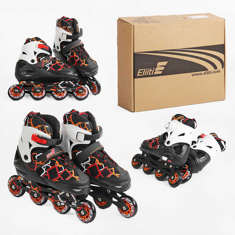 Ролики 53210-XL розмір 42-45 (6) колеса PU, d коліс – 7 см, устілка 27-29 см, в коробці