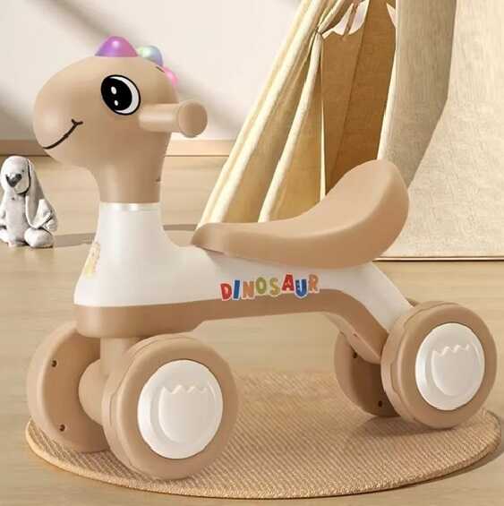 «Велобіг JOY 4-х колісний DN-32058 (1) колеса PU, рама пластик, озвучування та підсвічування, в коробці