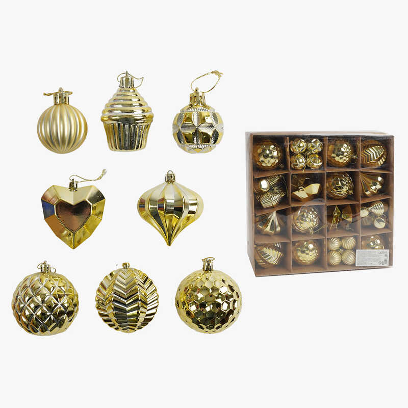 Новорічні прикраси C 67605 (16) 40 штук, в коробці