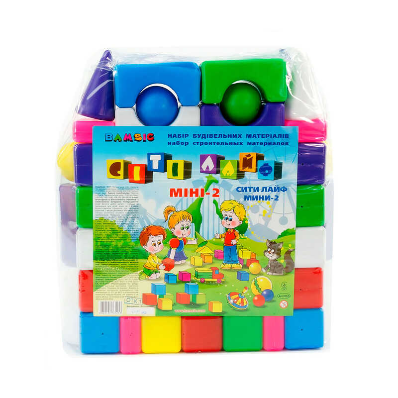 гр Сіті "Лайф міні 2" 095/5 (2) "BAMSIC", 60 деталей