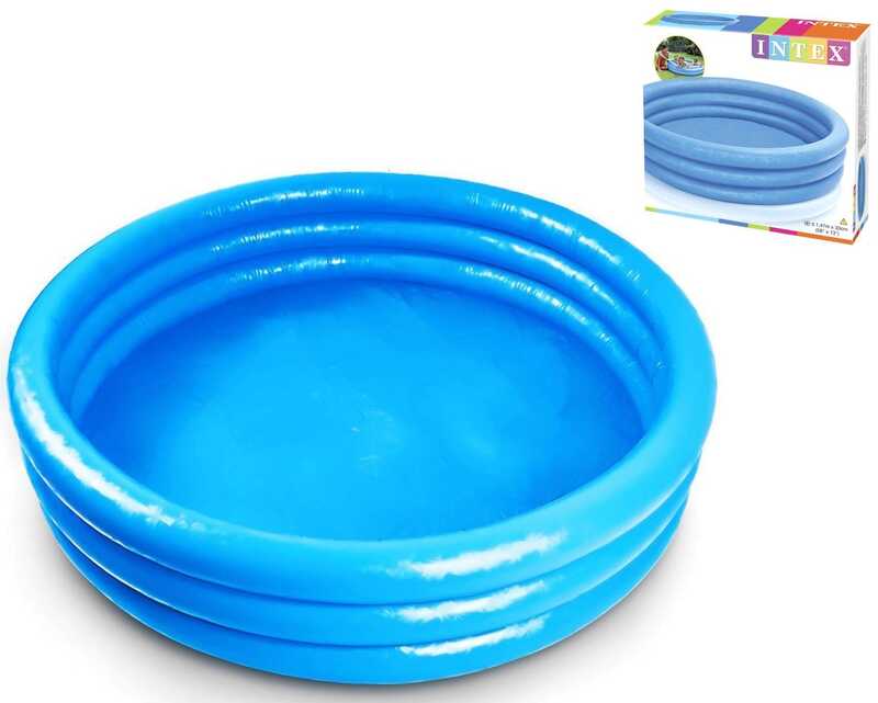 Intex Басейн 58446 NP "Кристал" (6) розміром 168х38см, обсяг: 581л, вага: 2,1 кг, від 3 років