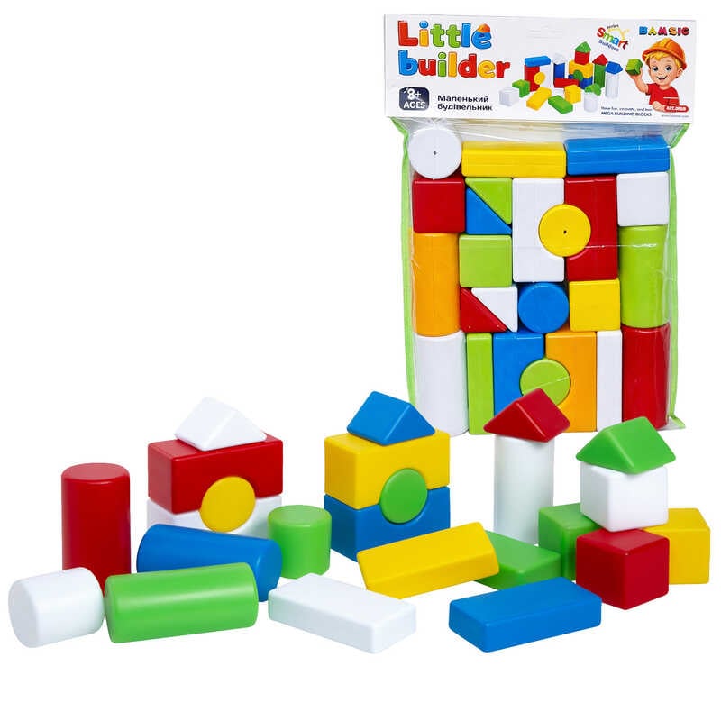 гр Набір дитячий "Будівельник №3" 095/8 (3) "BAMSIC" у пакеті