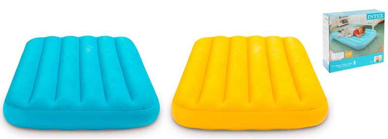 Intex Велюр матрац 66803 NP (6) 2 кольори, від 3 до 10 років, одномісний, розмір 157х88х18 см