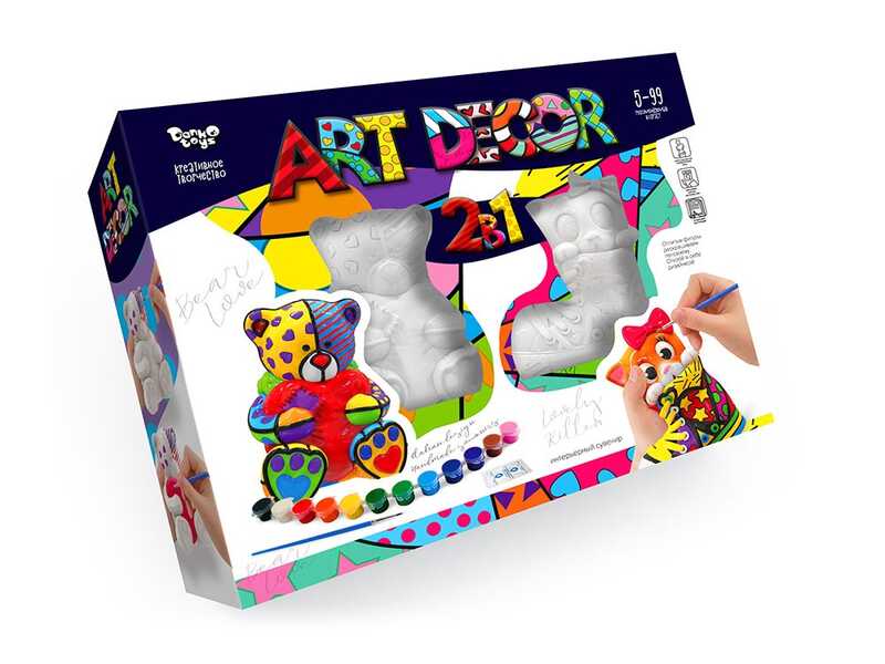 гр Креативна творчість 2 в 1 "ART DECOR" ARTD-02-01U укр. (5) "Danko Toys"