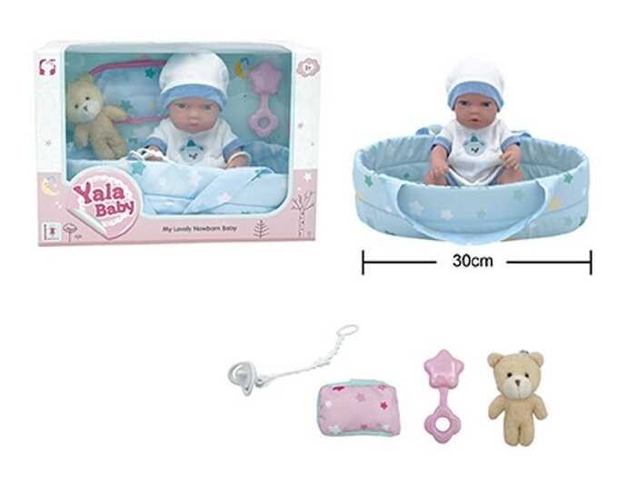 Пупс YL 2512 D-F (24) в коробці