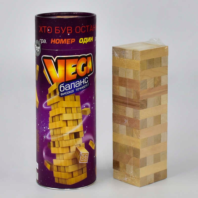 гр Розвиваюча настільна гра "Пізанська Вежа" VEGA DTVG-01U (УКР) (6) "Danko Toys"