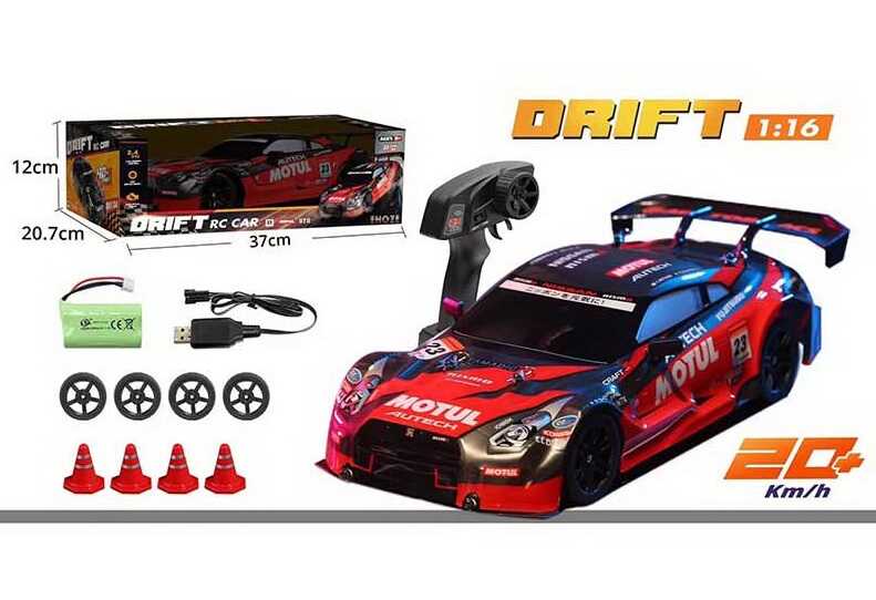 Машина на радіокеруванні 8000 E Штрих=81130 (24) 2 кольори, акумулятор 7.4 V, пульт 2.4 GHz, підсвічування, гумові шини, викрутка, в коробці, ВИДАЄТЬСЯ МІКС