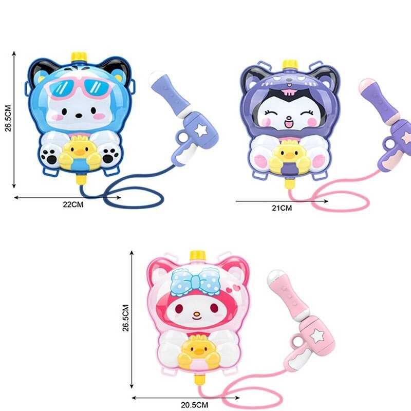 Водний пістолет з балоном P 3072 (60) 3 види, механічний принцип роботи, в пакеті, ВИДАЄТЬСЯ ТІЛЬКИ МІКС ВИДІВ