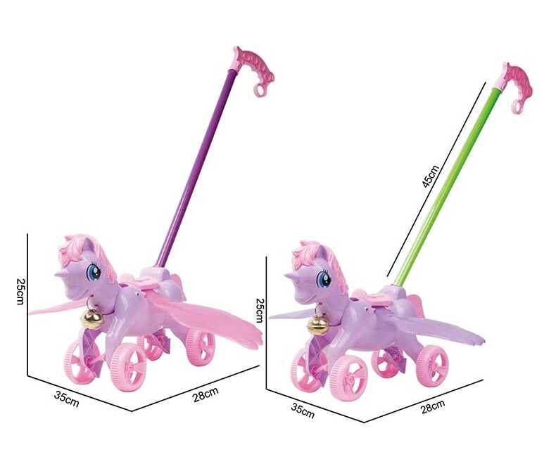 Каталка 198-28 (96/2) 2 види, дзвіночок, у пакеті, видається мікс