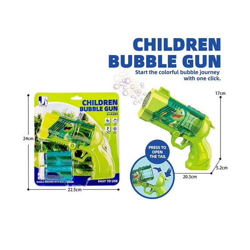 Пістолет з мильними бульбашками P 82138-2 (72/2) на листі