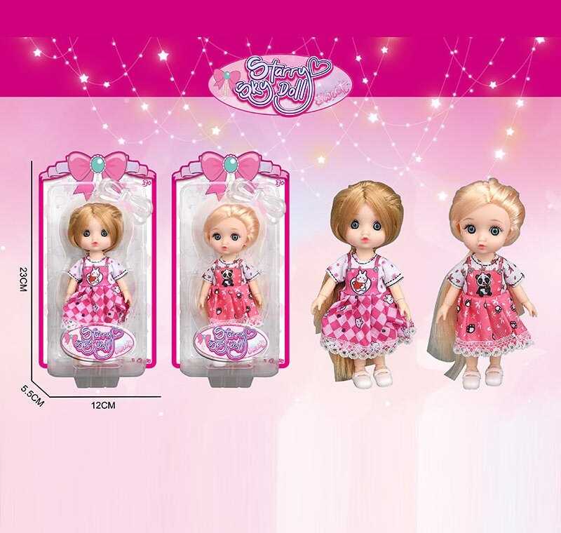 Лялька SK 096 A (144/2) 2 види, висота: 16 см, імітація скляних очей, шарнірні суглоби, на листі