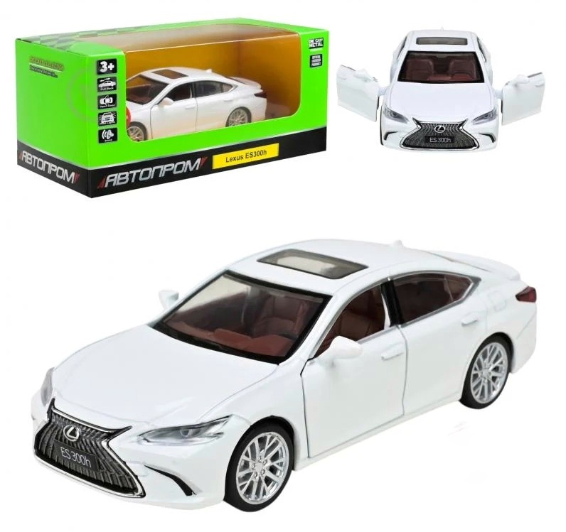 Машинка 68713 , "Lexus ES300h", масштаб 1:35 , світло, звук , метал , відкр. двері , коробка, серія машинок "АВТОПРОМ"