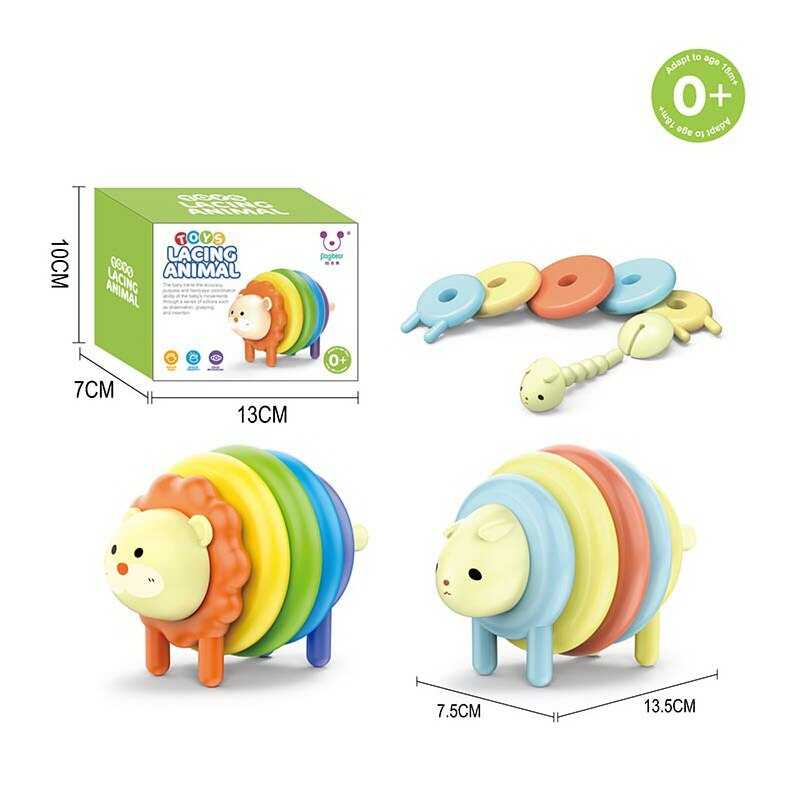 Пірамідка BB 2007 A/B (120/2) 2 види, 10 елементів, в коробці