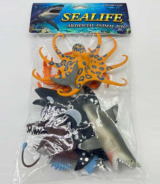 Набір морських жителів 288-16 (96) 6 фігурок, в пакеті