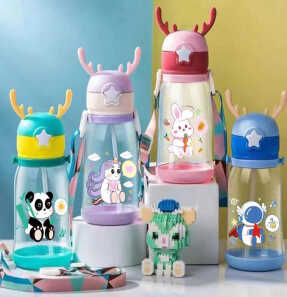 Пляшка для води C 76363 (80) 4 види, ВИДАЄТЬСЯ МІКС