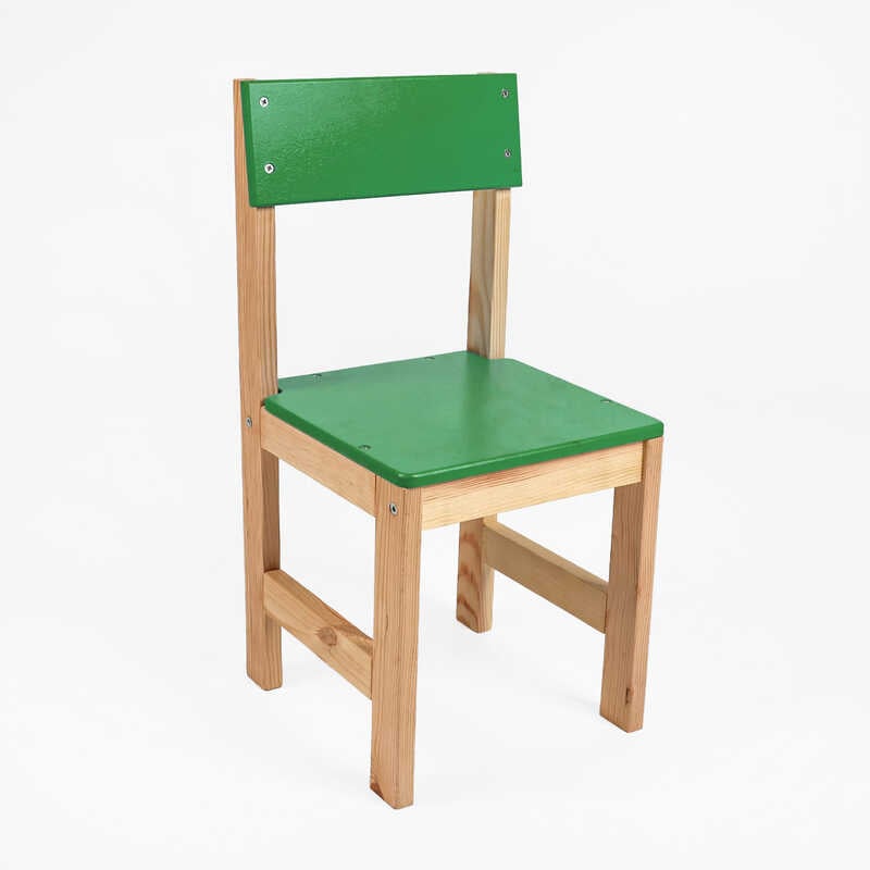 гр Стільчик дитячий С-50582 (1) колір-зелений, 28см