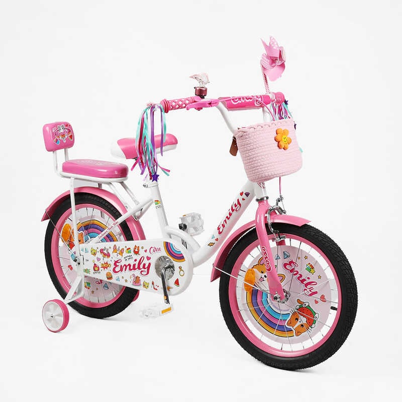 Велосипед 18" дюймів 2-х колісний "Corso" Emily ML-30174