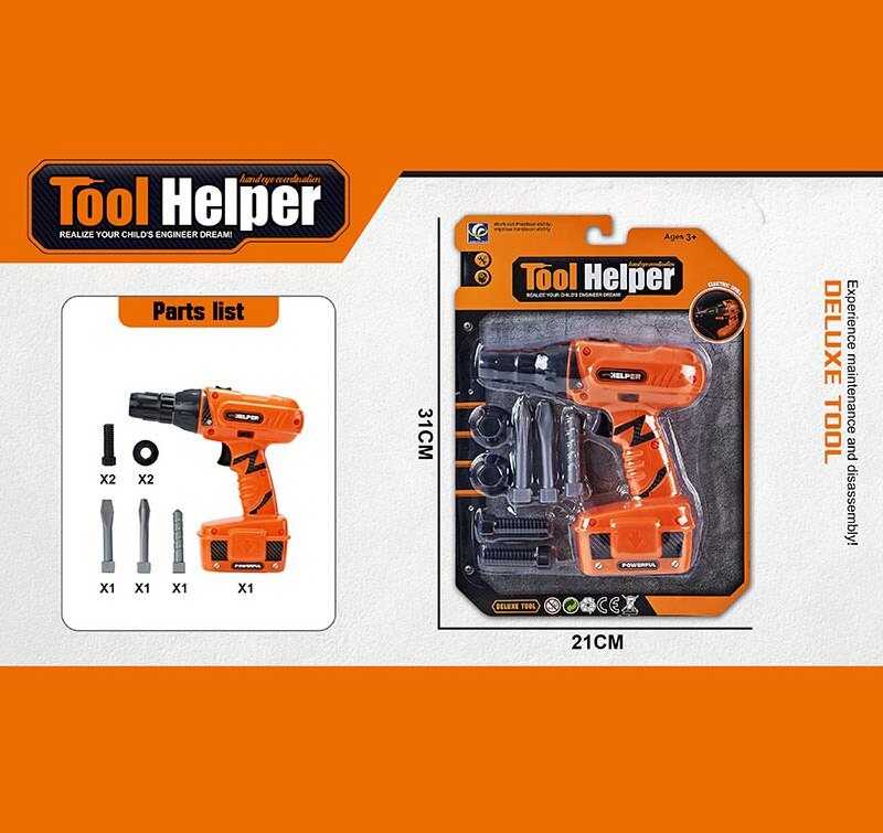 Дриль YF 795-1 /777 (84/2) змінні насадки, гвинти, на листі