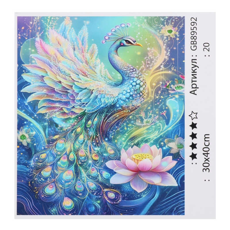 Алмазна мозаїка 89592 (30) "TK Group", 30х40 см, в коробці