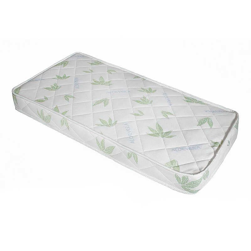 гр Матрац дитячий ортопедичний "Twins" 20500811 NEW КПК (стрейч-жаккард) 60*120*12 см. АЛОЕ ВЕРА "Homefort"