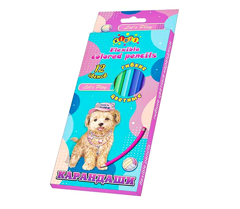 Олівці кольорові 13109 , 12 шт , в коробці