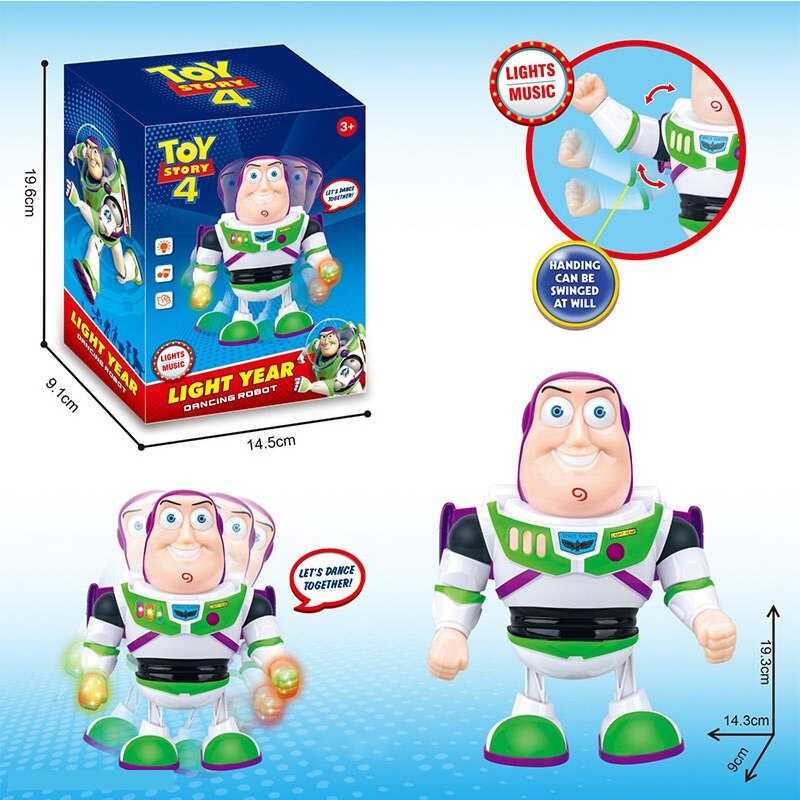 Музична іграшка 5098 B (96/2) герой, звук, підсвічування, ходить, в коробці