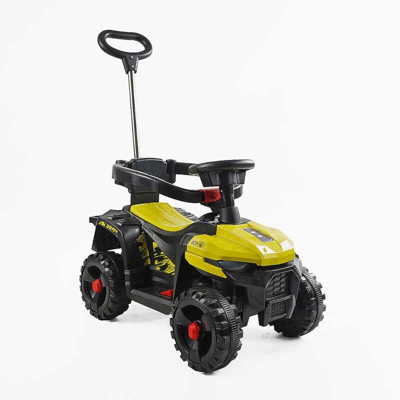 Толокар електричний JOY М-15527 (1) ТРІЩИНА У КОРПУСІ, двигун 18W, акум. 6V, підсвіч. фар, захисний бампер, звуки, музика, пісні укр. та англ. мовами