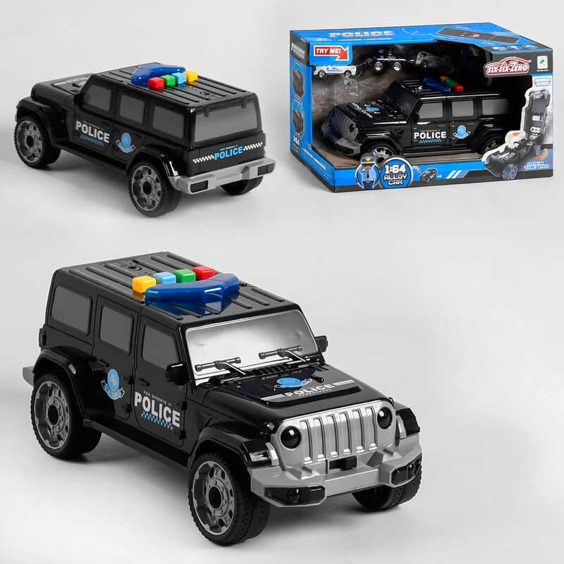 Машина-гараж 660 А-254 (24/2) світлові та звукові ефекти, в коробці