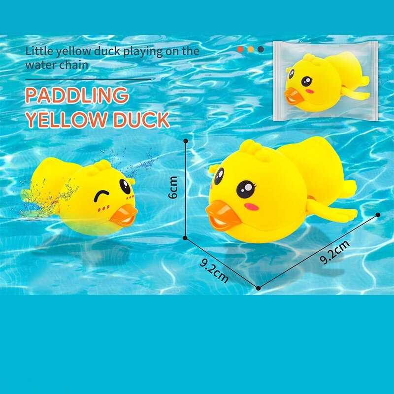 Заводна іграшка 6688-33 (360) "Каченя", заводний механізм, рухає лапками, в пакеті ВИДАЄТЬСЯ МІКС ВИДІВ