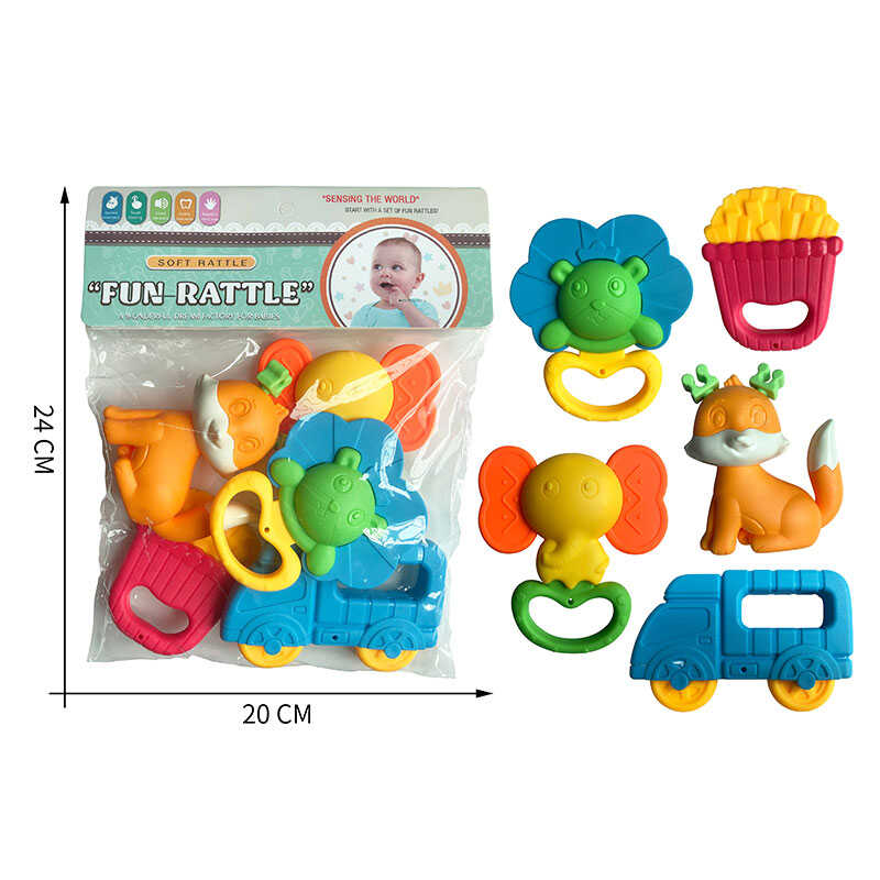 Брязкальце JHD 232 (144/2) 5 штук в пакеті