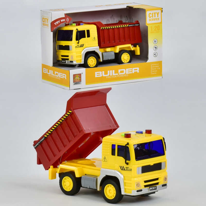 Самоскид WY 511 А (36) музичний, світиться, в коробці