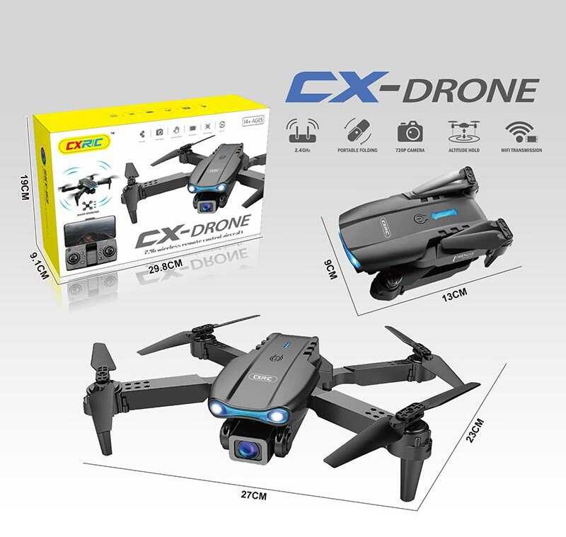 Квадрокоптер SKY 03 (36) пульт 2.4 GHz, акумулятор, Wi-Fi HD-камера, USB кабель, в коробці