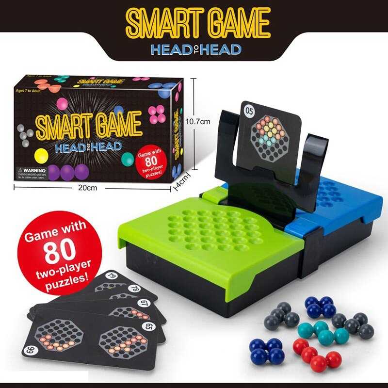 Логічна гра 168-1 (96) 2 гравці, 40 карток, 16 елементів, поле для гри, в коробці