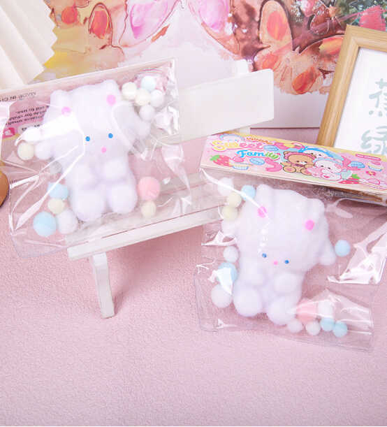 Гра антистрес C 71230 (24) ЦІНА ЗА 14 ШТУК В БЛОЦІ, "Тваринка", волохатий, висота 8 см, м'які кульки, в коробці