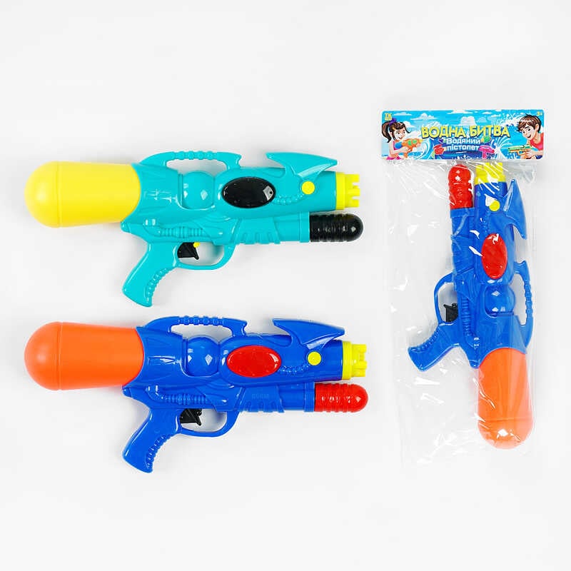 Водний пістолет TK 1010-23 (120/2) "TK Group", 2 кольори, помповий механізм, в пакеті