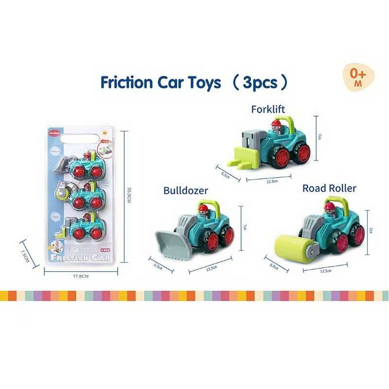 Спецтехніка 6671 (36) 3 штуки, інерція, рухомі елементи, у слюді