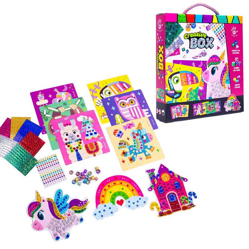 гр Набір для творчості "Creative Box. Єдиноріг" VT4433-07 /укр/ (8) "Vladi Toys"