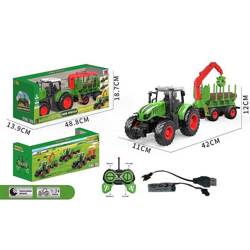 Трактор на радіокеруванні 99-90 B (24) в коробці