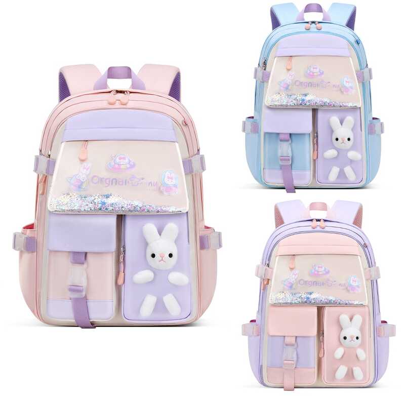 Рюкзак C 72841 (50) 3 кольори, розмір: 36х16х45 см, 2 відділення, 5 кишень, на блискавці, в пакеті, ВИДАЄТЬСЯ ТІЛЬКИ МІКС ВИДІВ