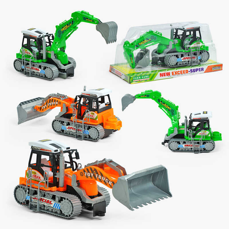 Екскаватор 668-1 (48/2) 2 види, інерція, рухомі деталі, у слюді