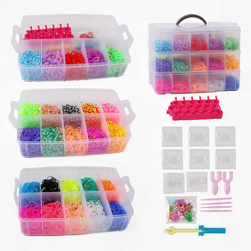 Набір резиночок для плетіння C 74663 (24)