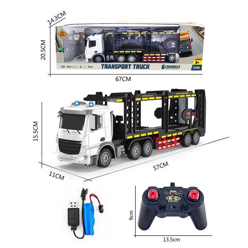 Трейлер на радіокеруванні HT 188 (12) в коробці