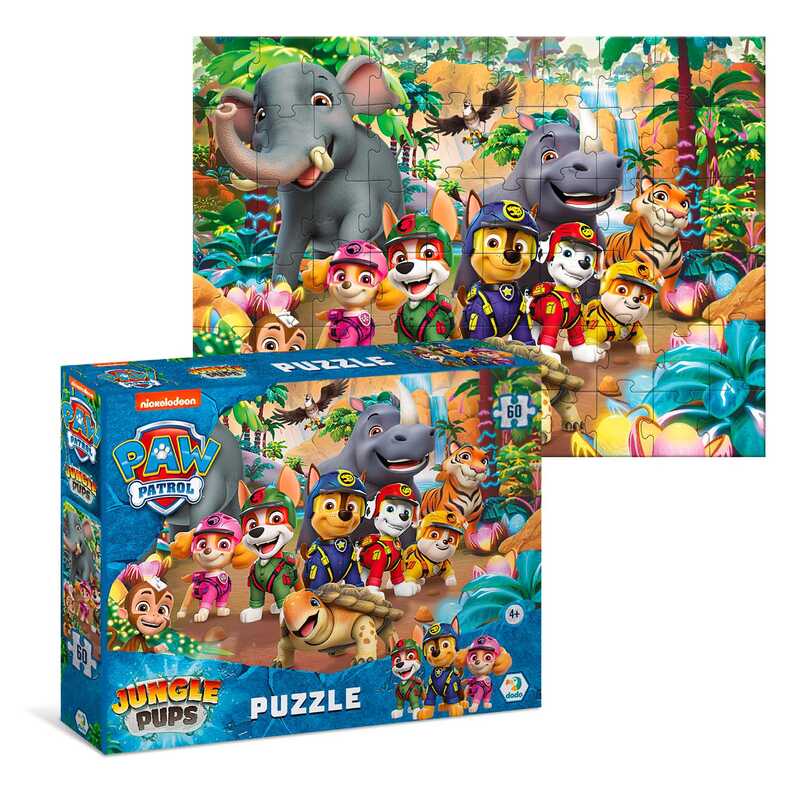гр Пазл на 60 ел. "Paw Patrol. Jungle Pups" 200523 (96) "DoDo"