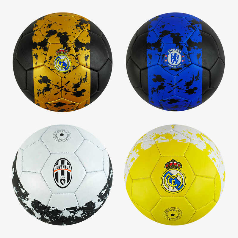 М'яч футбольний С 34406 (60) 4 види, 330 грамів, матеріал - м'який PVC, ВИДАЄТЬСЯ ТІЛЬКИ МІКС ВИДІВ