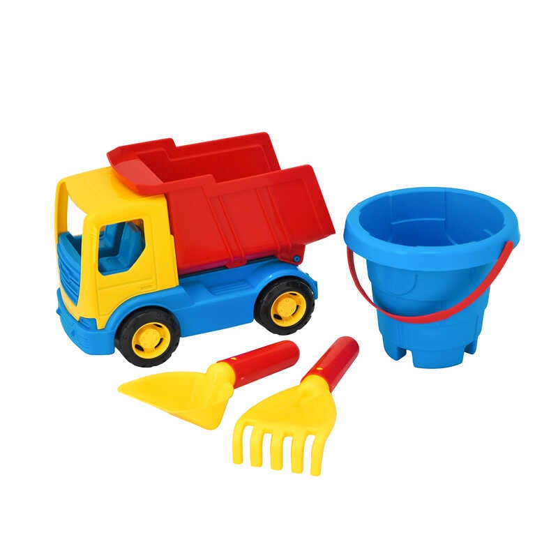 гр Машина з набором для піску "Tech Truck" 39829 (15) "Tigres"