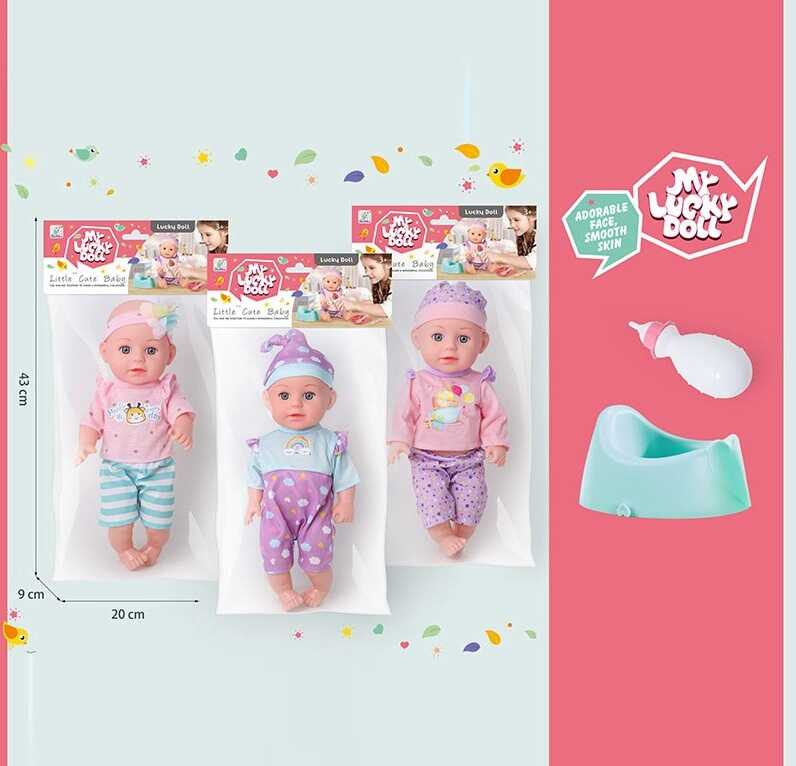 Пупс 59017 C (72/2) 3 види, ВИДАЄТЬСЯ МІКС ВИДІВ, в пакеті