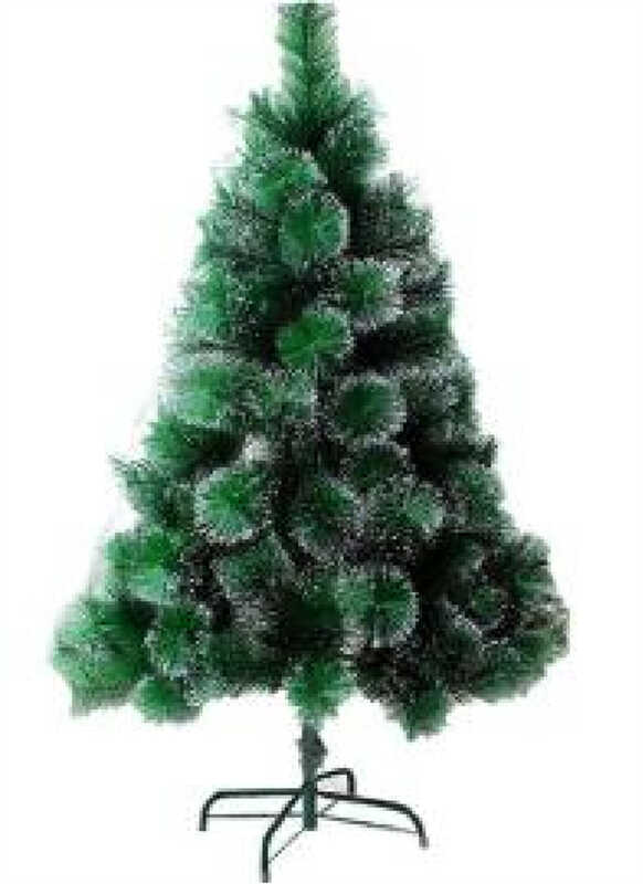 Ялинка штучна C 66871 (25) висота - 90 см, прикрашена глітером, в пакеті