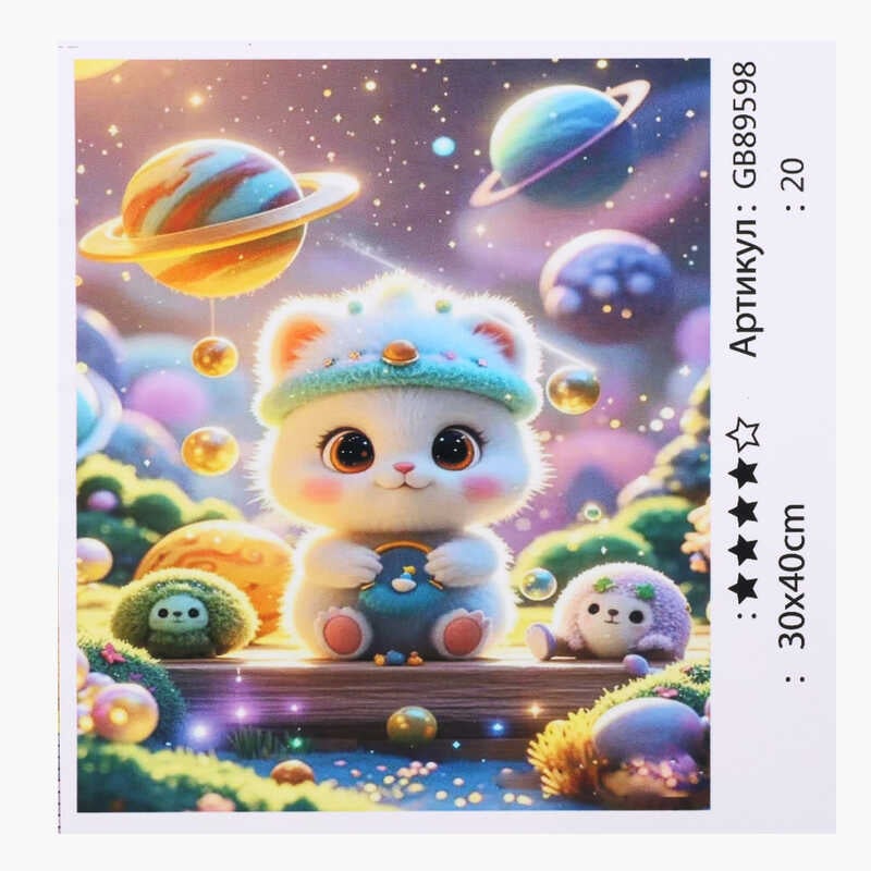 Алмазна мозаїка 89598 (30) "TK Group", 30х40 см, в коробці