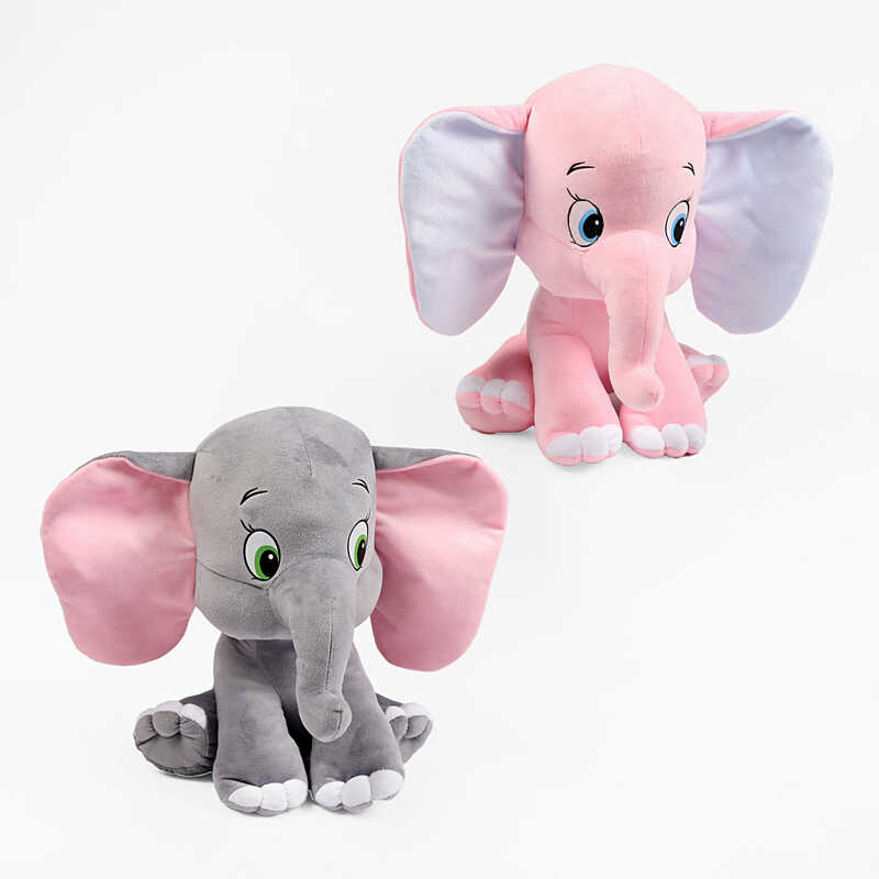 гр М’яка іграшка "Слоник" 68173 (1) 2 види, висота: 30 см, ВИДАЄТЬСЯ МІКС ВИДІВ