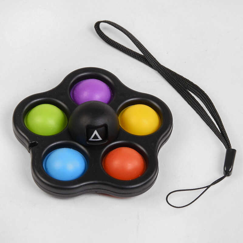 Гра-антистрес K 8-5 (1000) "Гра в кальмара", Pop it (Поп іт) Simple Dimple (Сімпл Дімпл), спіннер, в пакеті